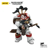 JOYTOY White Scars Legion Praetor in Cataphractii Terminator Armour with Cyber Hawk, Chogorian sword and combi-melta - Warhammer 40K - photo 15