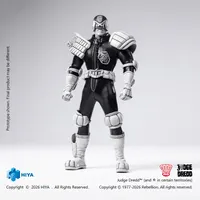 HIYA TOYS 1/12 Scale 6 Inch JUDGE DREDD Judge Dredd Black&White Ver. Action Figure - JUDGE DREDD - photo 10