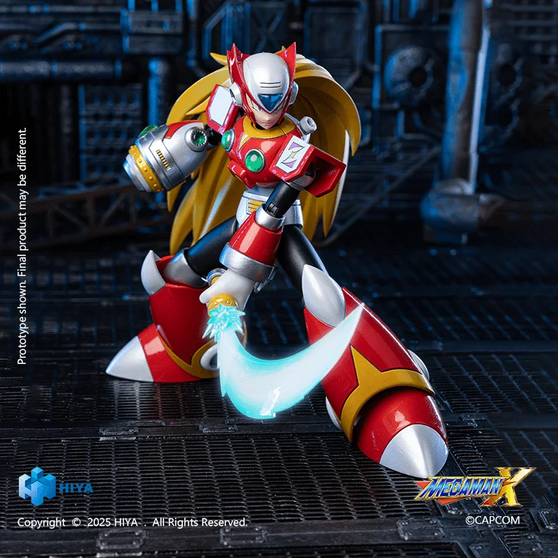 HIYA TOYS HIYA Exquisite Basic Series None Scale 5.7 Inch Mega Man X series Zero Action Figure - Mega Man