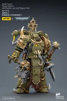 JOYTOY Death Guard Plague Marine with Bubotic axe and Plague Knife - Warhammer 40K - photo 3