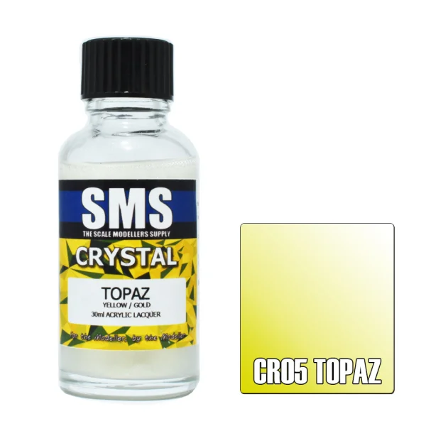 The Scale Modellers Supply (SMS) Crystal TOPAZ 30ml - Paints