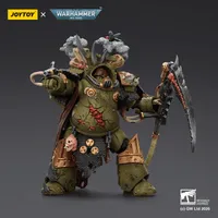 JOYTOY Death Guard Deathshroud Terminator 1 with Manreaper and Plaguespurter Gauntlet - Warhammer 40K - photo 11