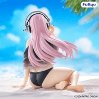 FuRyu SUPER SONICO Noodle Stopper Figure -Swimsuit Black Color ver.- - Super Sonico - photo 2