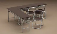 Hasegawa [FA02] 1:12 MEETING ROOM DESK & CHAIR - Scale Kits - photo 4