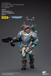 JOYTOY Astra Militarum Tempestus Scions Command Squad 55th Kappic Eagles Vox Operator - Warhammer 40K - photo 4
