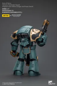 JOYTOY Sons Of Horus Tartaros Terminator Squad Sergeant With Volkite Charger And Power Sword - Warhammer 40K - photo 10