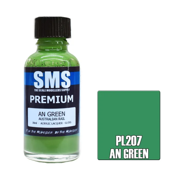 The Scale Modellers Supply (SMS) Premium AN GREEN 30ml - Paints