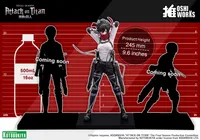 KOTOBUKIYA Mikasa Ackerman The Final Season ver. OSHI WORKS - Attack on Titan - photo 11