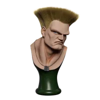 STREET FIGHTER 6 GUILE Soft Dusting Brush）