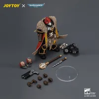 JOYTOY Space Wolves Wolf Priest with Absolvor Bolt Pistol and Crozius - Warhammer 40K - photo 5