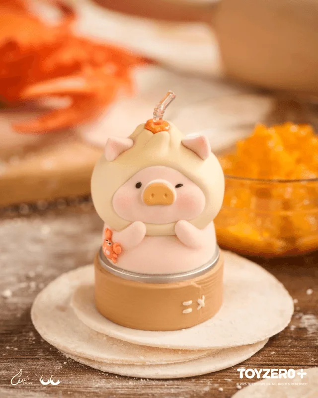 TOYZEROPLUS LuLu the Piggy - Crab Roe Bun - LuLu The Piggy