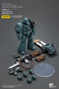 JOYTOY Sons of Horus MKVI Tactical Squad Legionary with Legion Vexilla - Warhammer 40K - photo 6