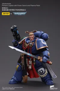JOYTOY Ultramarines  Primaris Captain with Power Sword and Plasma Pistol - Warhammer 40K - photo 7