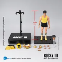 HIYA TOYS Exquisite Super Series 1/12 Scale 6.3 Inch Rocky III Rocky Boxer Version Action Figure - Rocky - photo 4