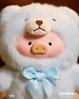 TOYZEROPLUS LuLu the Piggy - Vintage Teddy Shop Vinyl Face Blindbox - LuLu The Piggy - photo 3