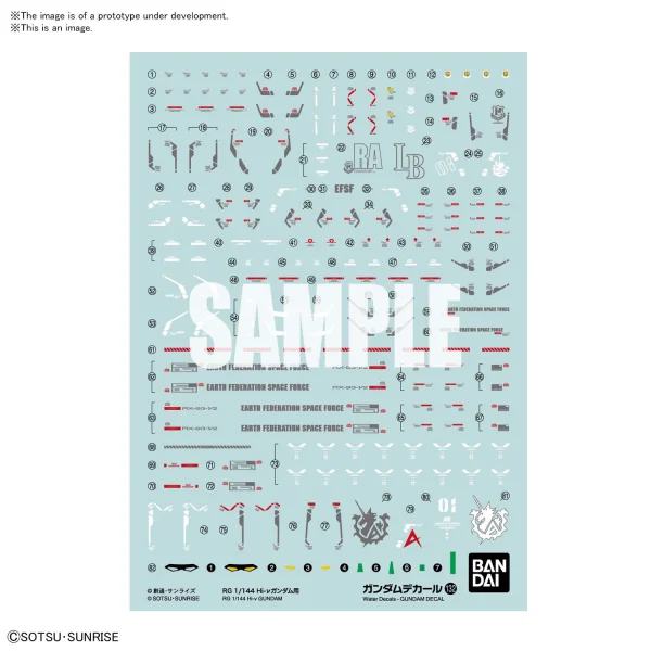GUNDAM DECAL 132 RG 1/144 Hi-Nu GUNDAM