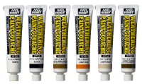GSI Creos WATER BASED WEATHERING PAINT GOUACHE BLACK - Paints - photo 3