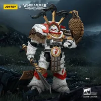 JOYTOY White Scars Legion Praetor in Cataphractii Terminator Armour with Cyber Hawk, Chogorian sword and combi-melta - Warhammer 40K - photo 18