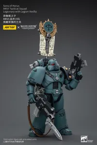 JOYTOY Sons of Horus MKVI Tactical Squad Legionary with Legion Vexilla - Warhammer 40K - photo 10