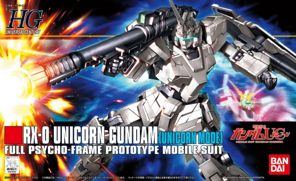 HGUC 1/144 #101 RX-0 Unicorn Gundam (Unicorn Mode)