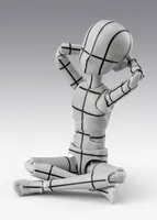 TAMASHII NATIONS BODY-KUN -KEN SUGIMORI- Edition -WIREFRAME-(Gray Color Ver.) - Action Figures - photo 6