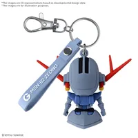 BANDAI HOBBY ZEOPLA-KUN 3D RUBBER MASCOT KEYCHAIN - Gundam Misc - photo 2