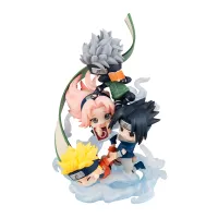 MegaHouse FigUnity NARUTO Shippuden Gather here, Team 7！【with gift】 - NARUTO - photo 7