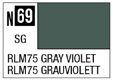 GSI Creos Acrysion N69 - RLM75 Gray Violet (Semi-Gloss/Aircraft) - Paints