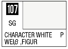GSI Creos Mr. Color 107 - Character White (Semi-Gloss/Primary) - Paints