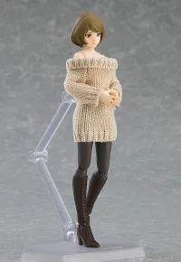 GOOD SMILE COMPANY figma Female Body (Chiaki) with Off-the-Shoulder Sweater Dress - Action Figures - photo 5