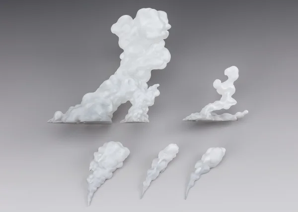 TAMASHII EFFECT SMOKE White Ver. for S.H.Figuarts TAMASHII EFFECT, TAMASHII NATIONS TAMASHII EFFECT