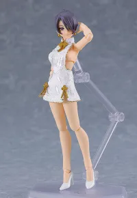 Max Factory figma Female Body (Mika) with Mini Skirt Chinese Dress Outfit (White) - Action Figures - photo 3