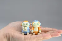 Hasegawa [CW16] Tiny MechatroMATE No.01 Skyblue & Orange (Two kits in the box) - CREATOR WORKS SERIES - photo 8
