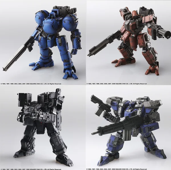FRONT MISSION STRUCTURE ARTS 1/72 Scale Plastic Model Kit Series Vol. 4 (Box)