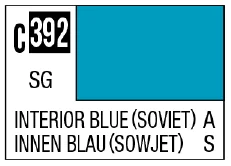 GSI Creos C392 Interior Blue (Soviet) [Soviet aircraft cockpit] - Paints