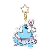 GoodSmile Moment Gal & Dino Glow-in-the-Dark Acrylic Keychain Rhythmic Gymnastics - Gal & Dino - photo 6