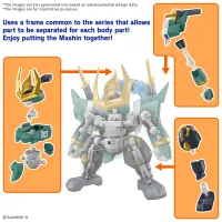 BANDAI HOBBY FUJINMARU - Mashin Hero Wataru - photo 6
