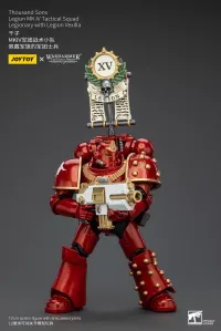 JOYTOY Thousand Sons Legion MK IV Tactical Squad Legionary with Legion Vexilla - Warhammer 40K - photo 5