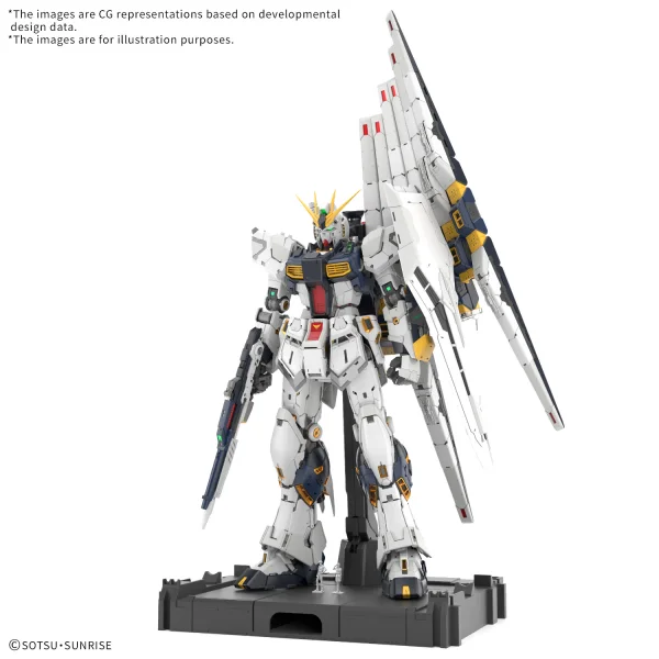 BANDAI HOBBY PG UNLEASHED 1/60 ν GUNDAM - Mobile Suit Gundam: Char's Counterattack