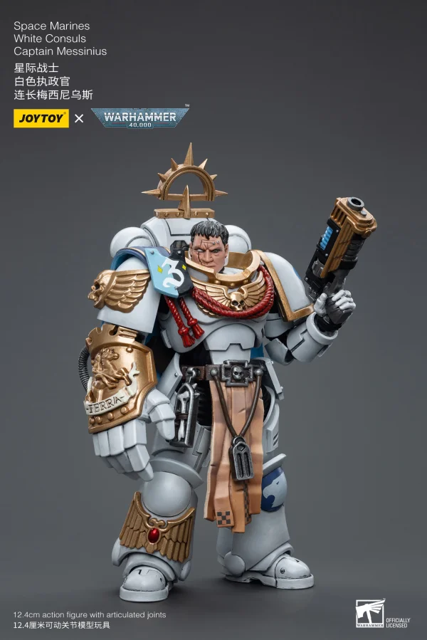 Space Marines White Consuls Captain Messinius