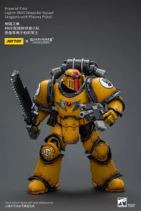 JOYTOY Imperial Fists Legion MkIII Despoiler Squad Sergeant with Plasma Pistol - Warhammer 40K - photo 3