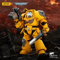 JOYTOY Imperial Fists Terminator 1 with Power Sword and Storm Bolter - Warhammer 40K - photo 11