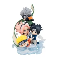 MegaHouse FigUnity NARUTO Shippuden Gather here, Team 7！【with gift】 - NARUTO - photo 3