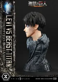 Prime 1 Studio Ultimate Premium Masterline  TV animation Attack On Titan  Levi versus Beast Titan Bonus Version - Attack on Titan - photo 80
