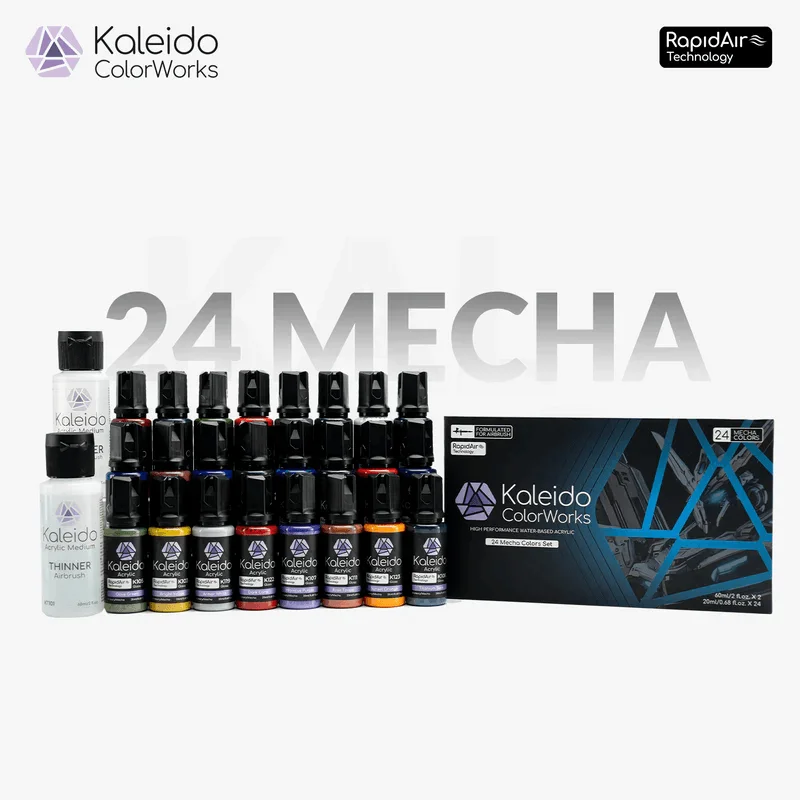 Gaahleri 24 Color Mecha Set - Paints