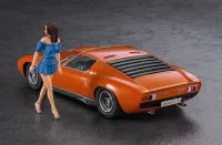 Hasegawa 1/24  LAMBORGHINI MIURA P400 SV w/ITALIAN GIRL’S FIGURE - Scale Kits - photo 3