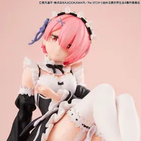 MegaHouse Melty Princess Re：ZERO -Starting Life in Another World- Palm Size Ram - Re:ZERO -Starting Life in Another World- - photo 3