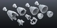 BANDAI HOBBY Builders Parts - HD 1/100 MS Vernier 01 - Kit Accessories - photo 2