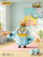 52TOYS Bob & Tim – Best Buddies Forever Series Vinyl Plush Keychain Blind Box - Minions - photo 4