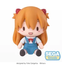 SEGA fuwa petit "Evangelion: New Theatrical Edition" Chibi Figure "Asuka Shikinami Langley" - Rebuild of Evangelion - photo 2